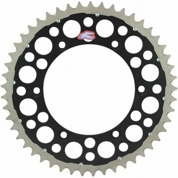 Renthal 1120-520-50GPBK TwinRing Rear Sprocket - Black - 50 Tooth