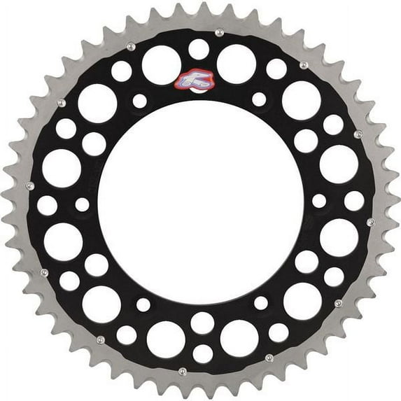Renthal 2240-520-48GPBK Twinring Heavy Duty Rear Sprocket - Black - 48T