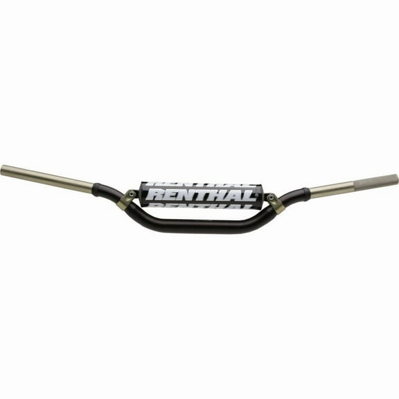Renthal Twinwall Carmichael High Style Bend 922 Black MX Dirtbike Handlebar-922-01-BK-07-18
