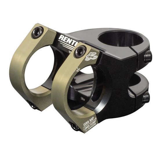 Renthal V2 Apex Stem Diameter: 31.8mm, Length: 50mm, Steerer: 1-1/8'', Gold