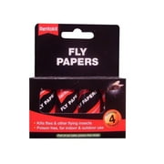Rentokil - Fly Papers Pack 4