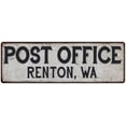 thumbnail image 1 of Renton, Wa Post Office Sign Vintage 6x18 206180011292, 1 of 1