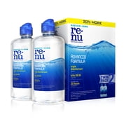Renu Multipurpose Contact Solution & Cleaner with Lens Case for Soft Lenses, 12 floz,2pack