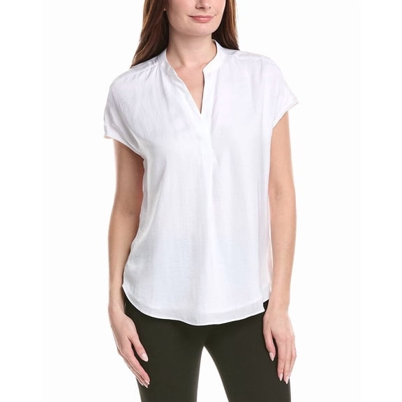 Renuar womens Woven Blouse, m, White