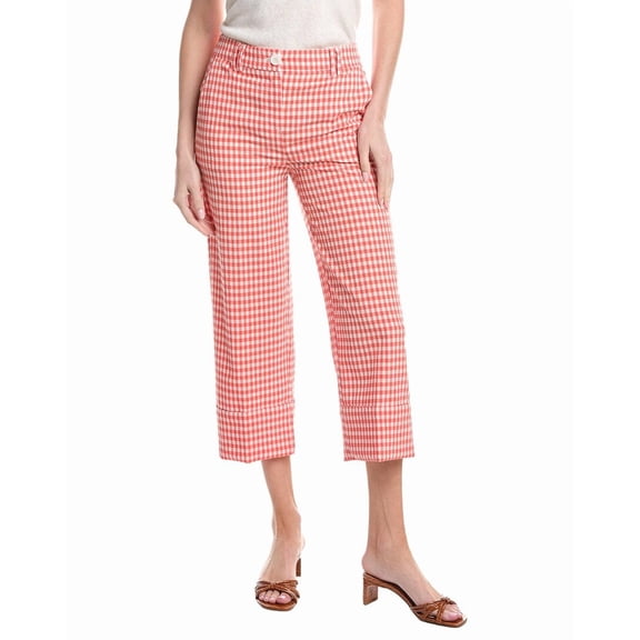 Renuar womens Woven Pant, 8, Orange