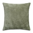 thumbnail image 1 of Renue Sutter 19" Square Chenille Throw Pillow - Fennel Green in Set of 2, 1 of 5