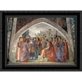 thumbnail image 1 of Renunciation of Worldly Goods 24x19 Black Ornate Wood Framed Canvas Art by Ghirlandaio, Domenico, 1 of 2