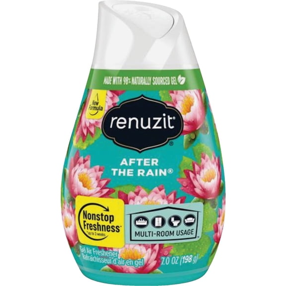 Renuzit - 1716906 03663 Adjustables Air Freshener, After the Rain Scent, Solid, 7 oz Case of 12