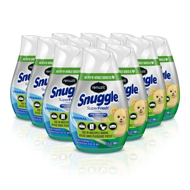 Renuzit Adjustable Gel Air Freshener Cones, SuperFresh Original Scent, Odor Elimination, 12 Cones