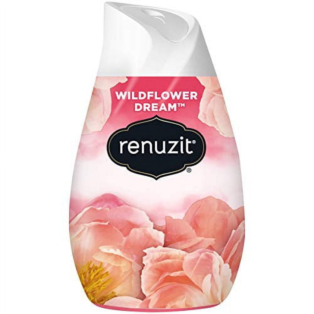 Renuzit Adjustables Gel Air Freshener, Wildflower Dream, 7 oz, 3 Pack