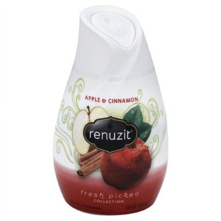 Renuzit Air Freshener Blissful Apples & Cinnamon 7 oz (Pack of 4)