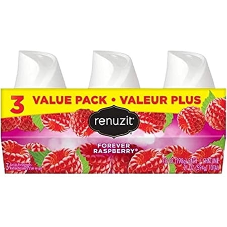 Renuzit Aroma Adjustables Airfreshner, Raspberry, 3 Pk