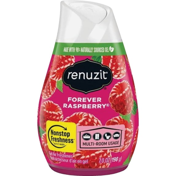 Renuzit Aroma Adjustables Air Freshener Forever Raspberry - Adjustable - 3 Pack, 7 Ounce