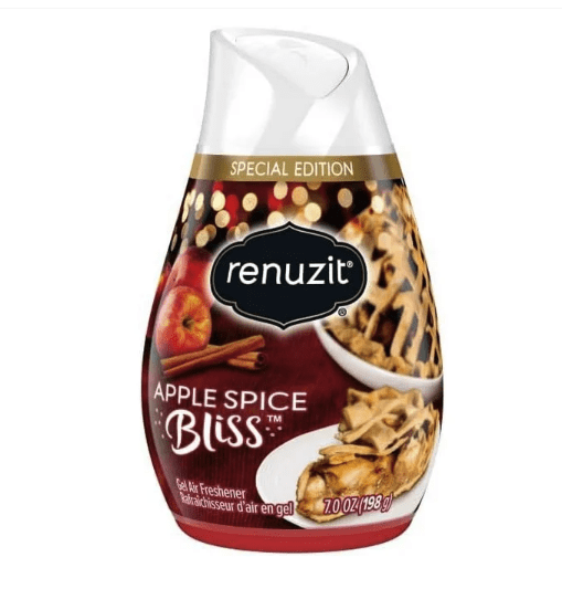 Renuzit Seasonal Gel Air Freshener, Apple Spice Bliss
