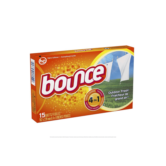 Bounce Dryer Sheet 15 ct – 1 Pack (15 Sheets)