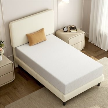 Renwick 10'' Cooling Gel Memory Foam Mattress with Green Tea Scent, Medium Firm, Twin Size