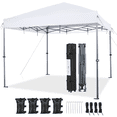 thumbnail image 1 of Renwick 12x12ft Outdoor Pop-up Canopy with One-Push-To-Lock Setup Mechanism, White, 1 of 9