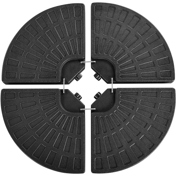 Renwick 14.9 lbs Patio Umbrella Base Stand, Black