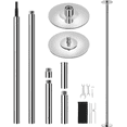 thumbnail image 1 of Renwick 45mm 2-Mode Dance Pole With 6.9-9' Height Adjustment, Silver, 1 of 11