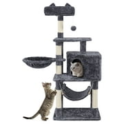 Renwick 54.5" Cat Tree Tower with Scratching Posts, Multiple Colors