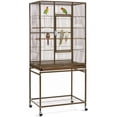 thumbnail image 1 of Renwick 54"H Large Rolling Metal Pet Cage with Detachable Stand，Palmer Green, 1 of 10