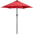 thumbnail image 1 of Renwick 7.40 Feet Table Patio Umbrella, LED Lights, 1 of 10