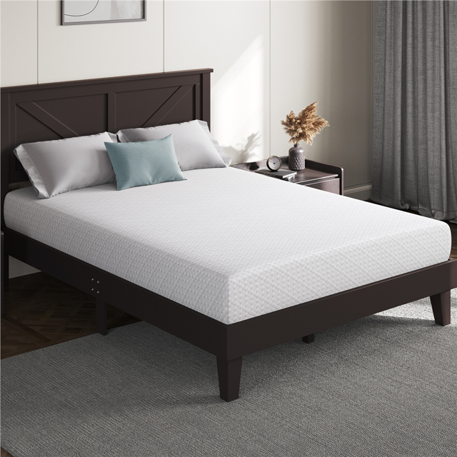 Renwick 8 inch Full Size Memory Foam Mattress with Green Tea Scent