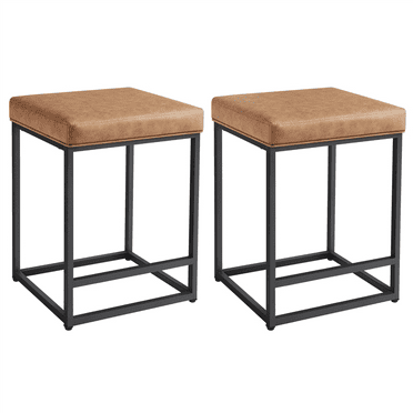 Renwick Bar Stool, Brown, Set of 2
