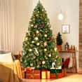 thumbnail image 1 of Renwick Clear Prelit Spruce Christmas Tree, Green, 7.5 Ft, 1 of 9