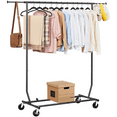 thumbnail image 1 of Renwick Free-Standing Adjustable Garment Rack & Organizer, Black, 1 of 8