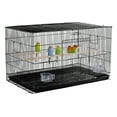thumbnail image 1 of Renwick 30.5'' Metal Cage with Wood Perches for Small birds, Black, 1 of 10