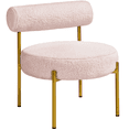 thumbnail image 1 of Renwick Modern Boucle Accent Chair for Living Room,Pink, 1 of 7