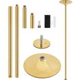 thumbnail image 1 of Renwick Portable Dance Pole Height Adjustable 7'-9' Gold, 1 of 10