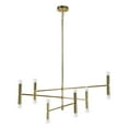 thumbnail image 1 of Renwil AXIS Steel Ceiling Fixture in Gold plated, 1 of 2
