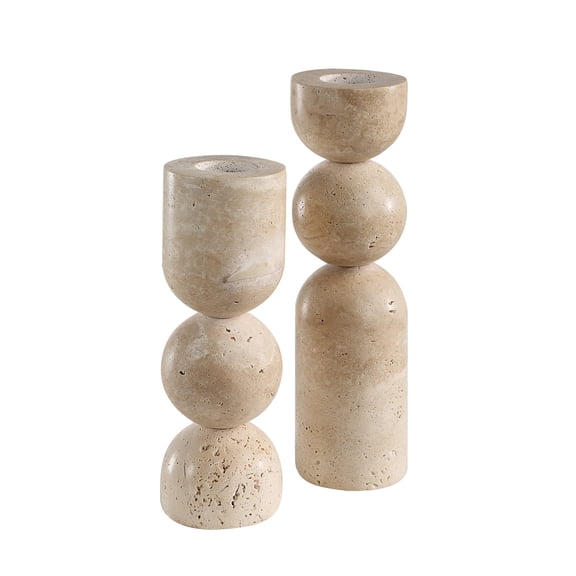Renwil Amarena Candle Holder, Natural