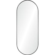 Ren Wil MT2510 Ammar 24 W X 60 H Oval Full Length Mirror - Black
