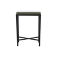 thumbnail image 1 of Aria Indoor Cast Aluminum Side Table Black, 1 of 4