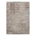 thumbnail image 1 of Renwil Ariella 60x84" Modern Polyester Fabric Area Rug in Brown & Gray, 1 of 5