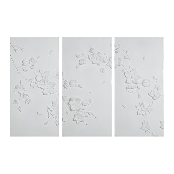 Renwil Beaudelaire 20" Wide Wall Decor, Matte White