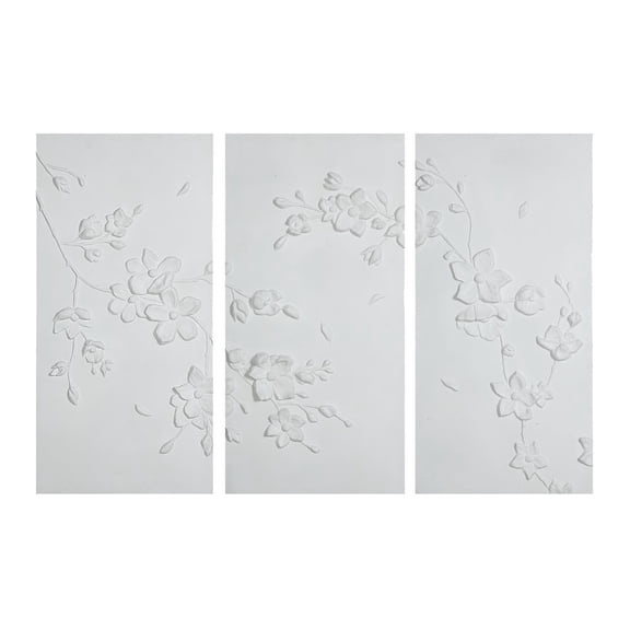 Renwil Beaudelaire 20" Wide Wall Decor, Matte White