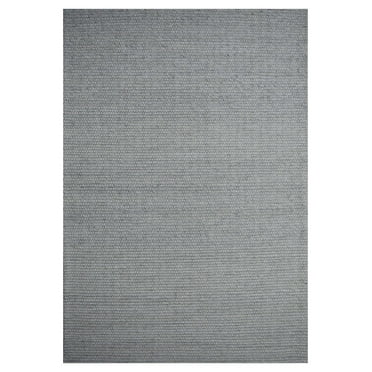 Renwil Bedford I 60x84" Modern Wool & Viscose Area Rug in Silver
