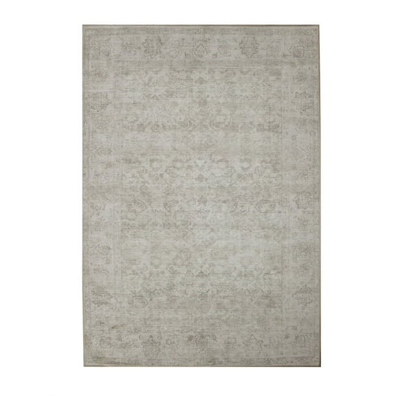 Renwil Chloe 5' x 7'3" ft Handwoven Indoor Rug, Taupe/Olive