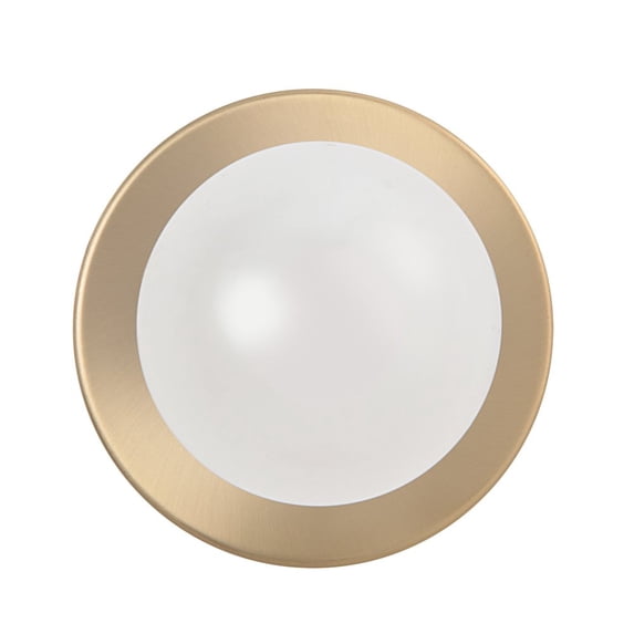 Renwil Dania 5" Burnished Brass 1-Light Wall Sconce