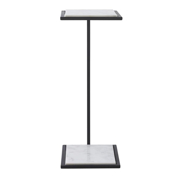 Renwil Danica Steel & Marble Side Table