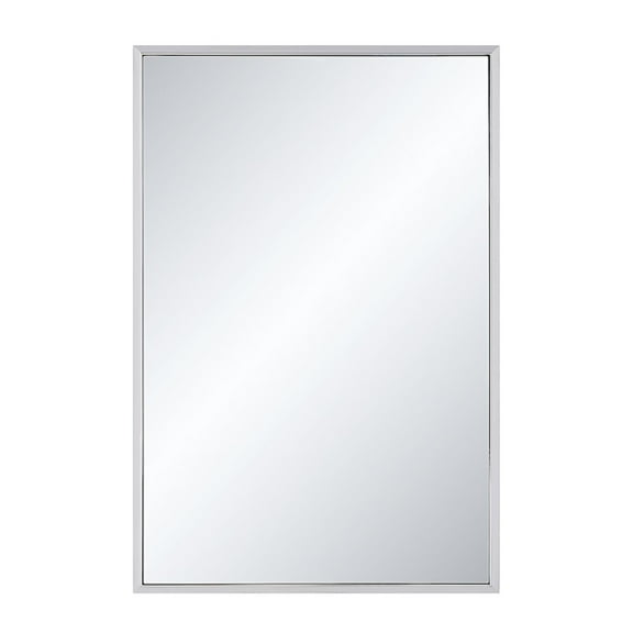 Renwil Dapia 36" H x 24" W Wall Mirror, Grey