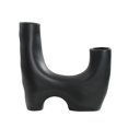 thumbnail image 1 of Renwil Doppio Vase In Black Color, 1 of 4