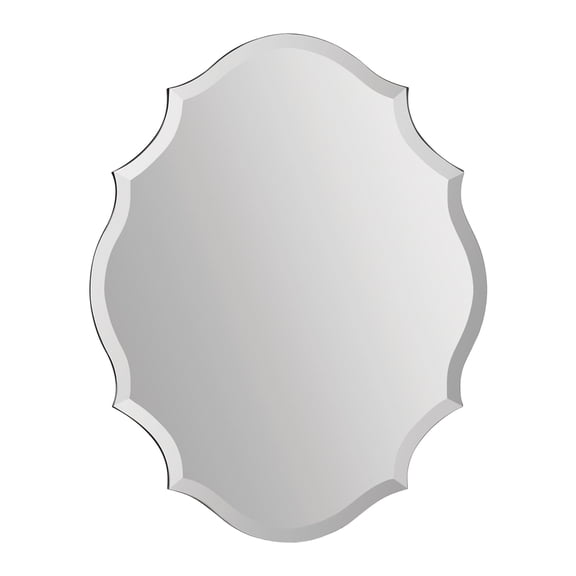 Renwil Emma Mirror in Wave Pattern Frame