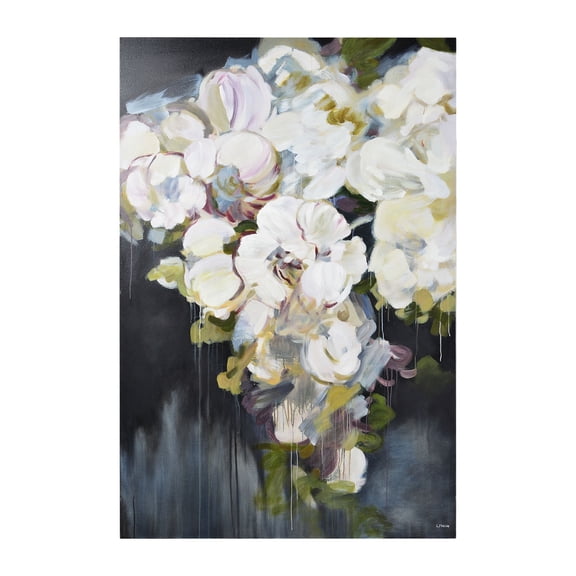 Ren Wil OL2061 Gables 72" X 48" Frameless Botanical Painting - Off White
