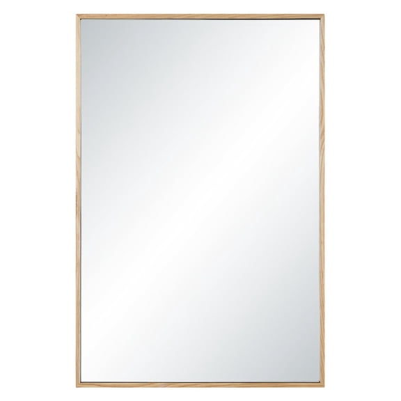 Renwil Greyson 36" H x 24" W Wall Mirror, Beige