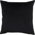 thumbnail image 1 of Renwil Bohemian Chic Midnight Velvet Throw Pillow in Black, 1 of 3